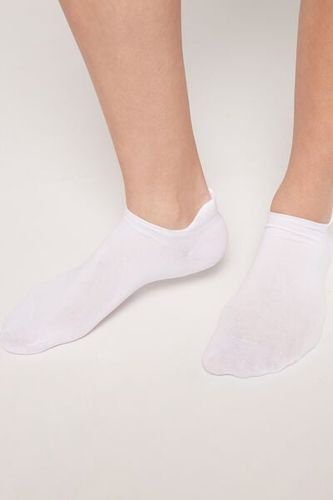 Unisex Cotton No-Show Socks with Back Tongue Man Size 37-39 - Calzedonia - Modalova