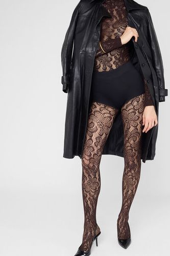 Pop Floral Fishnet Tights Woman Size 3/4 - Calzedonia - Modalova
