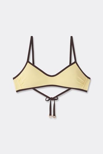 Bicolor Piping Tank Bikini Top Woman Size 2 - Calzedonia - Modalova