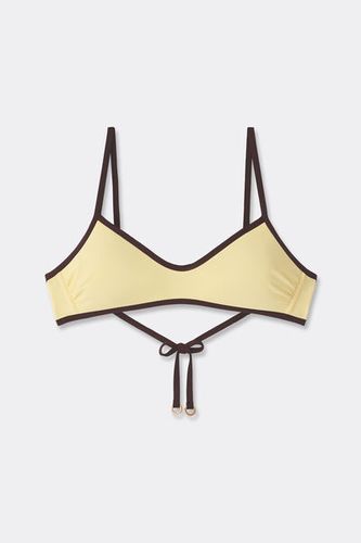 Bicolor Piping Tank Bikini Top Woman Size 2 - Calzedonia - Modalova
