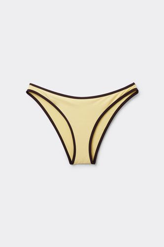 Swimsuit Bottom Bicolor Piping Woman Size L - Calzedonia - Modalova