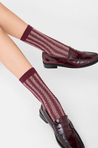 Two-Tone Socks with Cashmere Woman Size TU - Calzedonia - Modalova