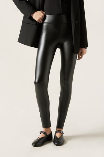 Faux Leather Thermal Leggings Woman Size XL - Calzedonia - Modalova