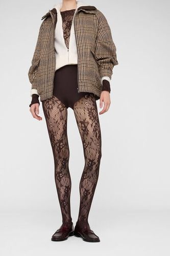 Floral Lace Full Body Tights Woman Size M/L - Calzedonia - Modalova