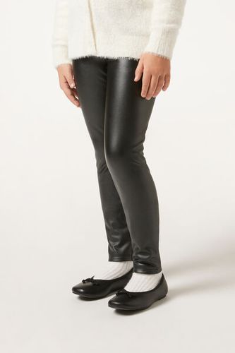 Girls’ Leather Effect Thermal Leggings Girl Size 11-12 - Calzedonia - Modalova