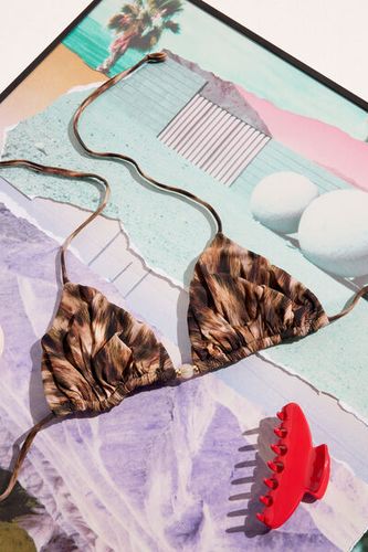 Triangle Swimsuit Top Earth Shades Woman Size 3 - Calzedonia - Modalova