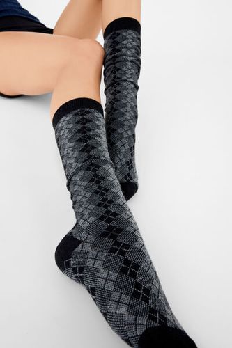Diamonds Long Cashmere Blend Socks Woman Size TU - Calzedonia - Modalova