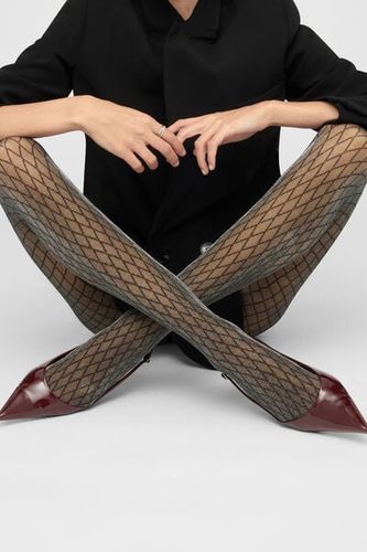 Glitter Diamond Sheer Tights Woman Size 3/4 - Calzedonia - Modalova