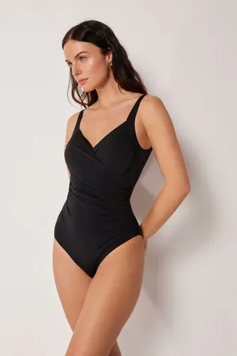 Slimming One-Piece Swimsuit Elegant Draping Woman Size M - Calzedonia - Modalova