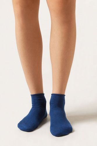 Non-Binding Elastic-Free Extra Short Socks Woman Size 39-41 - Calzedonia - Modalova