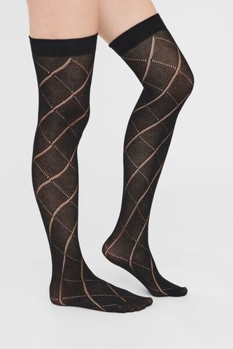 Openwork Over-the-Knee Socks Woman Size TU - Calzedonia - Modalova
