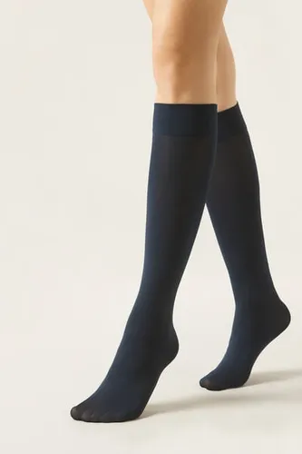 Denier Microfiber Knee-Highs Woman Size TU - Calzedonia - Modalova