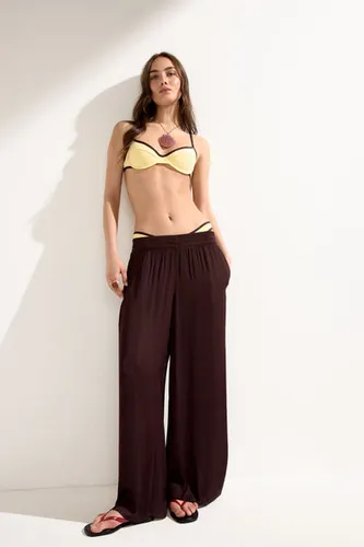Balconette Swimsuit Top Bicolor Piping Woman Size 3 - Calzedonia - Modalova