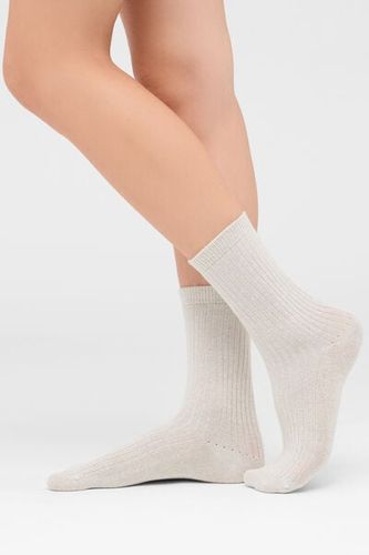 Cashmere Blend Glitter Socks Woman Size TU - Calzedonia - Modalova