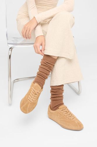 Long Ribbed Wool and Cashmere Socks Woman Size TU - Calzedonia - Modalova