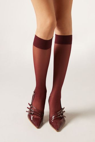 Denier Comfort Cuff Knee-Highs Woman Size TU - Calzedonia - Modalova