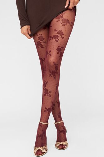 Sheer Rose Tights Woman Size 3/4 - Calzedonia - Modalova