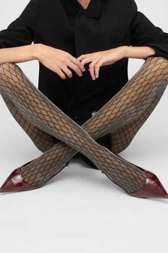 Glitter Diamond Sheer Tights Woman Size 3/4 - Calzedonia - Modalova