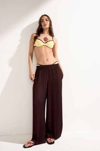 Balconette Swimsuit Top Bicolor Piping Woman Size 3 - Calzedonia - Modalova