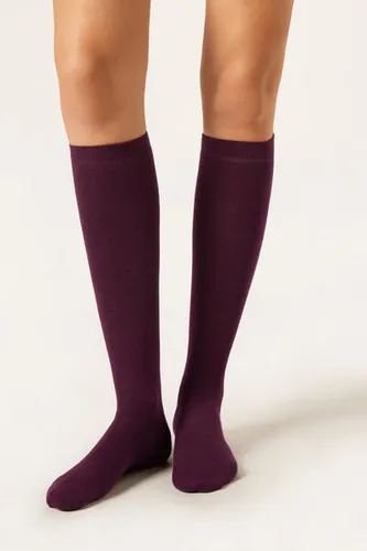 Tall Wool and cotton socks Woman Size TU - Calzedonia - Modalova