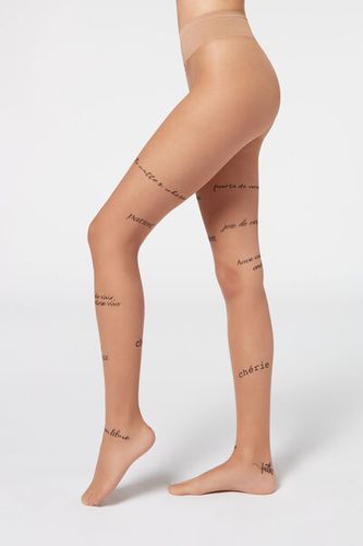 Calzedonia 20 Denier Essential Invisible Tights Woman Nude Size 1/2 for  Women