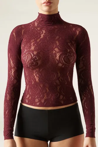 Lace Top Woman Red Size M/L - Calzedonia - Modalova