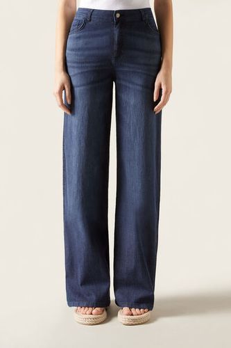 Ultra Light Palazzo Jeans Woman Blue Size L - Calzedonia - Modalova
