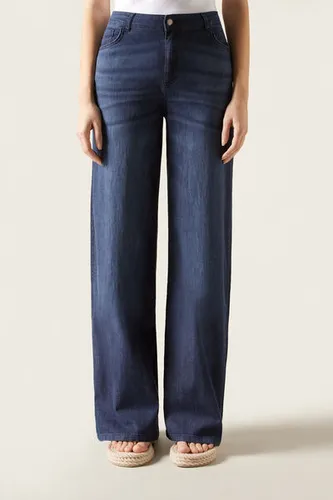 Ultra Light Palazzo Jeans Woman Blue Size XL - Calzedonia - Modalova