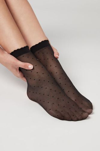 Classic patterned socks Woman Black Size TU - Calzedonia - Modalova