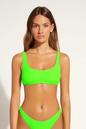Tank-style Swimsuit Top Miami Woman Green Size 2 - Calzedonia - Modalova