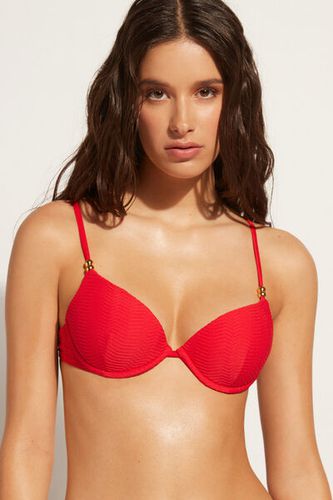 Padded Push-Up Swimsuit Top Casablanca Woman Red Size 4 - Calzedonia - Modalova