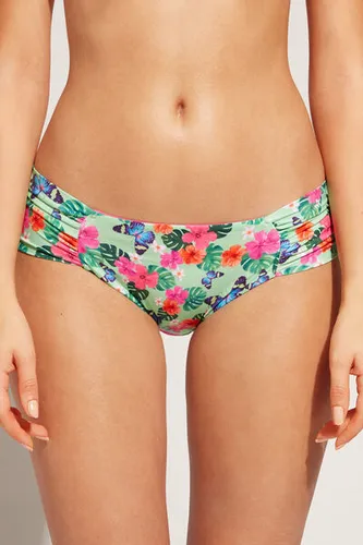 Ruffled Swimsuit Bottom Malibu Woman Floral Size 3 - Calzedonia - Modalova