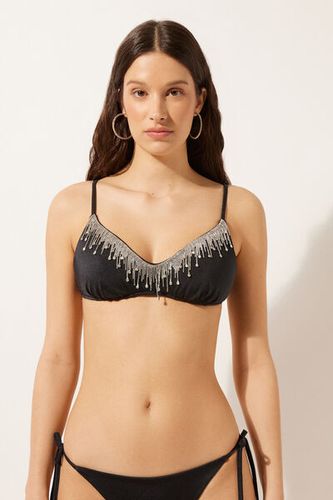 Crystal Drops Top Woman Black Size 4 - Calzedonia - Modalova
