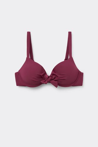 Lightly Padded Push-up Swimsuit Top Indonesia Woman Burgundy Size 5 - Calzedonia - Modalova