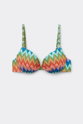 Super Push Up Swimsuit Top Elegant Chevron Woman Size 1 - Calzedonia - Modalova