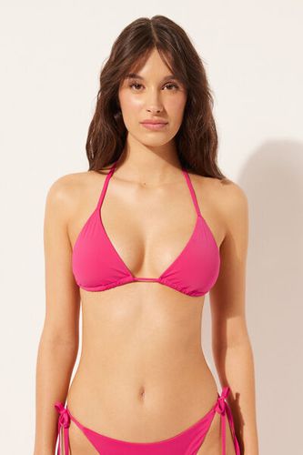 Triangle Slide String Swimsuit Top Indonesia Woman Pink Size 4 - Calzedonia - Modalova