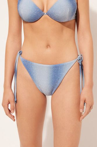 String Swimsuit Bottom Colorful Shades Woman Blue Size M - Calzedonia - Modalova