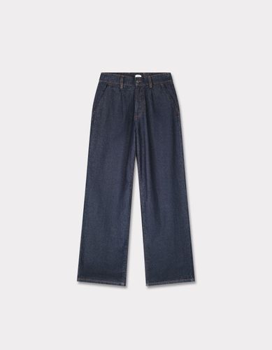 Jean large taille élastiquée - celio - Modalova