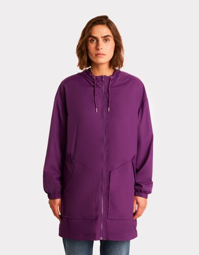Parka resserable - violet - celio - Modalova
