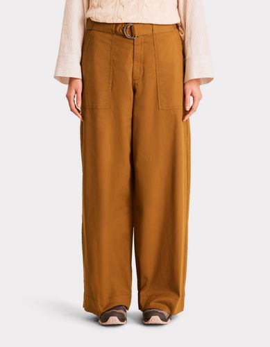 Pantalon poches cargo à ceinture - vert - celio - Modalova