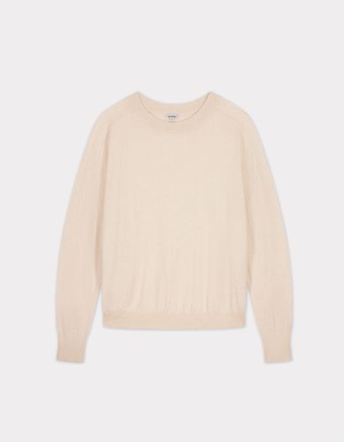 Pull ample à col rond - beige - celio - Modalova