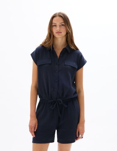 Chemisier sans manche en gaze de coton - celio - Modalova