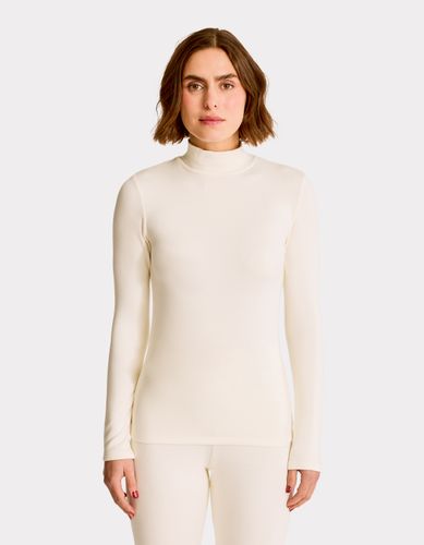 T-shirt thermique col roulé - écru - celio - Modalova