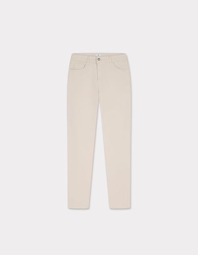 Pantalon slim ultrastretch - beige - celio - Modalova