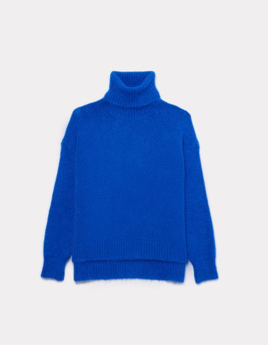 Pull à col roulé - bleu électrique - celio - Modalova