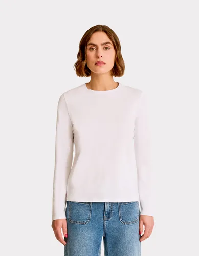 T-shirt en coton à manches longues - celio - Modalova