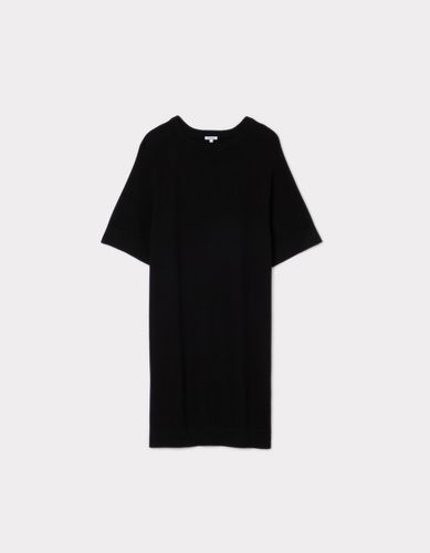 Robe midi en coton à col rond - celio - Modalova