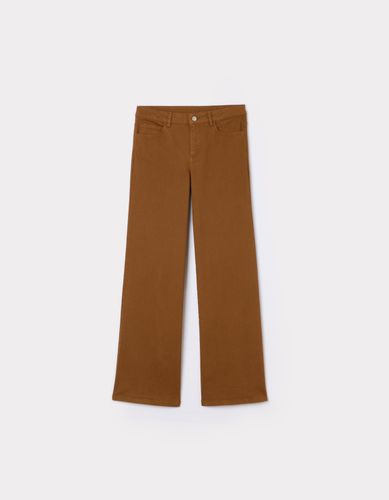 Pantalon large taille normale - caramel - celio - Modalova