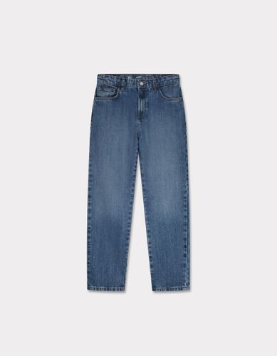 Jean droit taille normale - bleu foncé - celio - Modalova