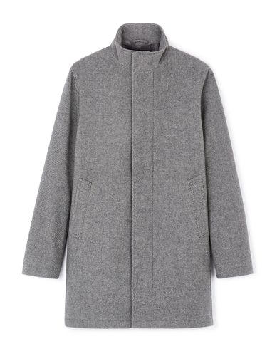 Manteau laine mélangé - gris - camaieu - Modalova